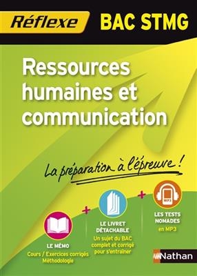 Ressources humaines et communication, bac STMG -  Lehmann Sylvie