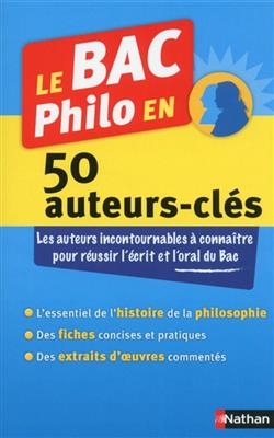 Le bac philo en 50 auteurs-clés