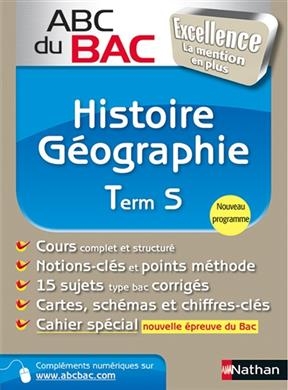 Histoire géographie : terminale S