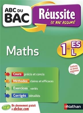 Maths 1re ES, L : conforme au dernier programme - Pierre-Antoine Desrousseaux