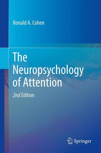 Neuropsychology of Attention -  Ronald A. Cohen