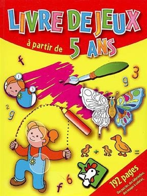 Livre de jeux : à partir de 5 ans