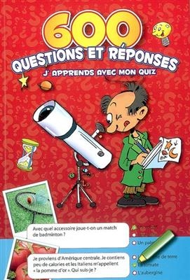 600 questions et réponses : rouge