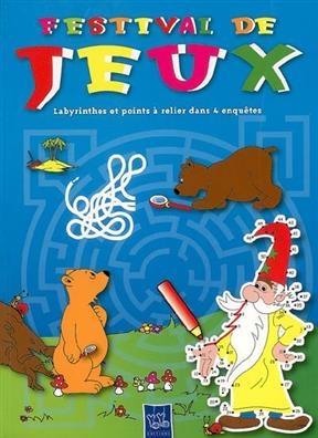 Festival de jeux : labyrinthes et points à relier dans 4 enquêtes