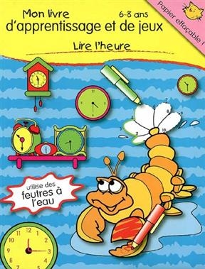 Lire l'heure : 6-8 ans