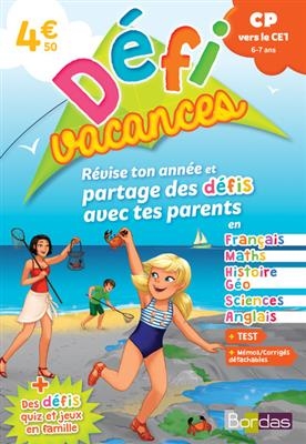 Défivacances CP vers CE1, 6-7 ans - Laurence Chafaa