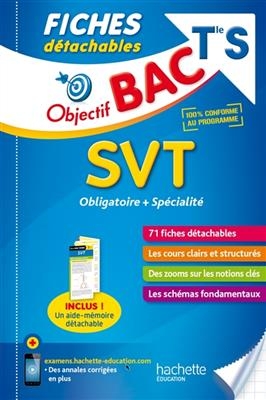 SVT terminale S : obligatoire + spécialité : 71 fiches détachables - Hervé Desormes, Louis-Marie Couteleau