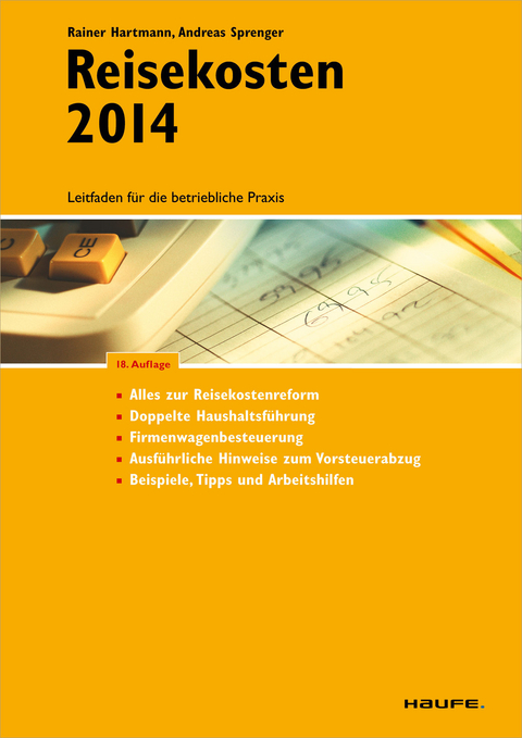 Reisekosten 2014 - inkl. eBook und Arbeitshilfen online -  Rainer Hartmann