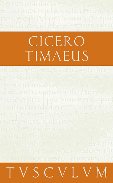 Timaeus -  Cicero