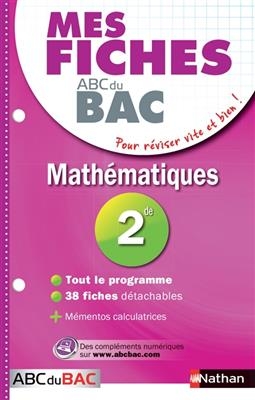 Mathématiques, 2de