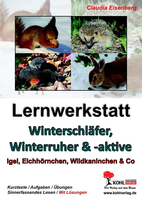 Lernwerkstatt Winterschläfer, Winterruher &amp; -aktive -  Claudia Eisenberg