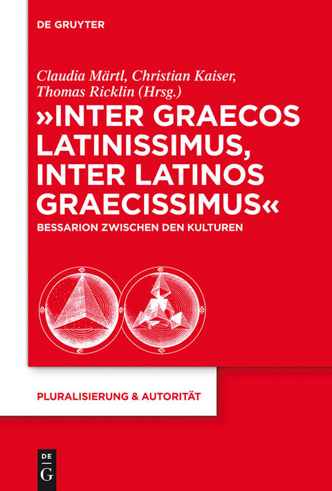 'Inter graecos latinissimus, inter latinos graecissimus' - 