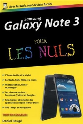 Samsung Galaxy Note 3 pour les nuls - Daniel Rougé