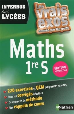 Maths 1re S : les vrais exos donnés par les profs