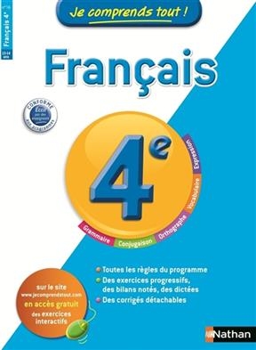 Je comprends tout ! français 4e