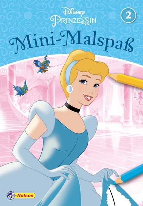 Disney Prinzessin: Mini-Malspaß Nr. 2 (Cinderella)