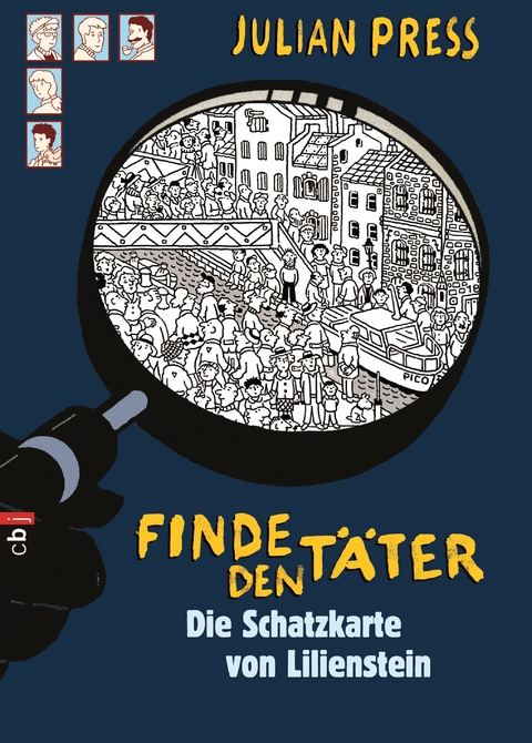 Finde den Täter - Die Schatzkarte von Lilienstein -  Julian Press