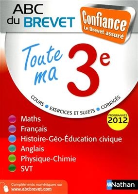 Toute ma 3e