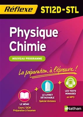 Physique chimie STI2D, STL : nouveau programme : la préparation à l'épreuve