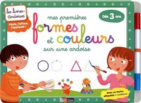 Mes premières formes et couleurs sur une ardoise, dès 3 ans