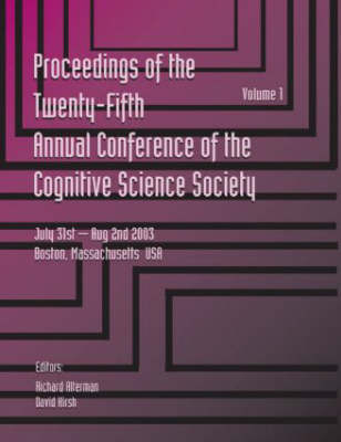 Proceedings of the 25th Annual Cognitive Science Society - 