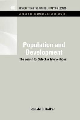 Population and Development -  Ronald G. Ridker