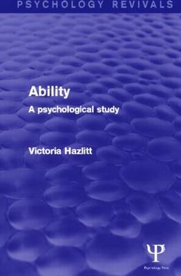 Ability -  Victoria Hazlitt