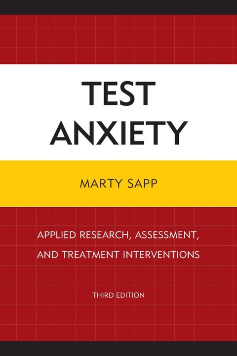 Test Anxiety -  Marty Sapp