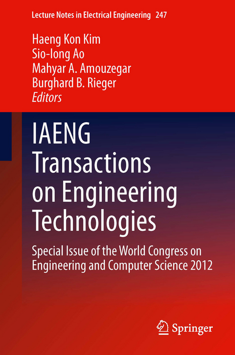 IAENG Transactions on Engineering Technologies - 