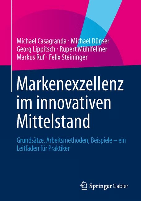 Markenexzellenz im innovativen Mittelstand - Michael Casagranda, Michael Dünser, Georg Lippitsch, Rupert Mühlfellner, Markus Ruf, Felix Steininger