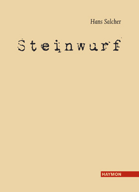 Steinwurf -  Hans Salcher