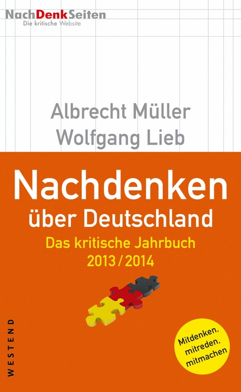 Nachdenken über Deutschland -  Albrecht Müller,  Wolfgang Lieb