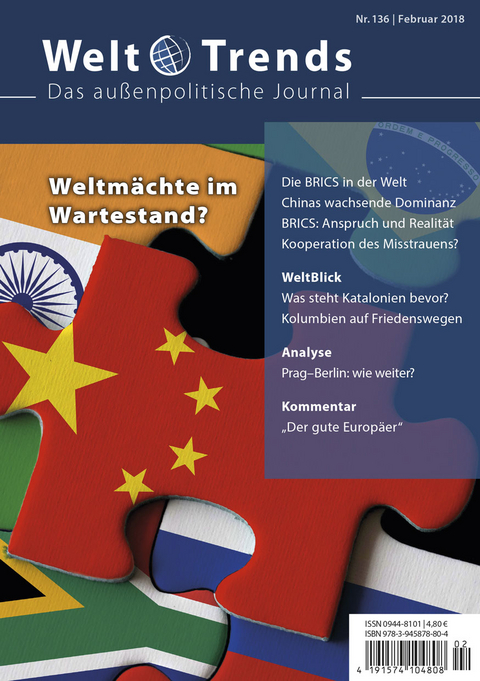 Weltmächte im Wartestand? - Eldor Aripov, Bettina Benzing, Patrick Bond, Adela Brachova, Klara Bundova, Erhard Crome, Achim Engelberg, Petra Erler, Wolfgang Grabowski, Vladimir Handl, Jochen Kleinschmidt, Mario Kölling, John P. Neelsen, Achim Wahl, Raina Zimmering