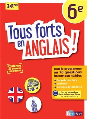 Tous forts en anglais ! 6e