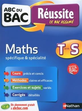 Maths terminale S : spécifique & spécialité