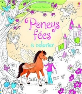 Poneys fées à colorier - Lesley Sims