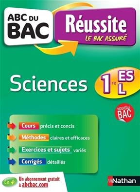 Sciences : 1re ES, L - Annaïg Anquetil, Nicolas Cohen, A.-L. Havé