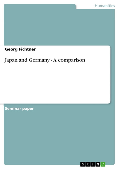 Japan and Germany - A comparison - Georg Fichtner