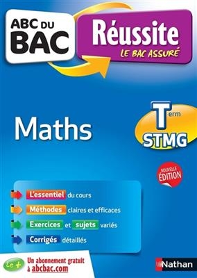 Maths terminale STMG - Denis Vieudrin