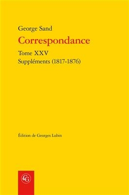 Correspondance - George Sand