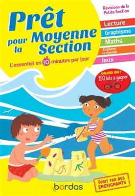 Prêt pour la moyenne section : l'essentiel en 10 minutes par jour : révisions de la petite section - Bénédicte Carboneill