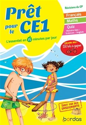 Prêt pour le CE1 : l'essentiel en 15 minutes par jour : révisions du CP - Michèle Pointeau-Bahon