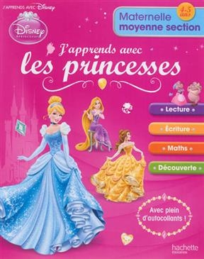 J'Apprends Avec Les Princesses Maternelle Moyenne Section -  Collectif