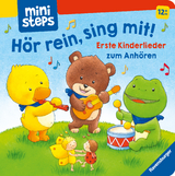 ministeps: Hör rein, sing mit! Erste Kinderlieder zum Anhören: Soundbuch ab 1 Jahr, Spielbuch, Bilderbuch -  Volksgut