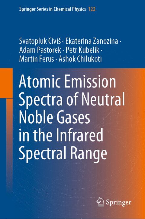 Atomic Emission Spectra of Neutral Noble Gases in the Infrared Spectral Range - Svatopluk Civiš, Ekaterina Zanozina, Adam Pastorek, Petr Kubelík, Martin Ferus, Ashok Chilukoti