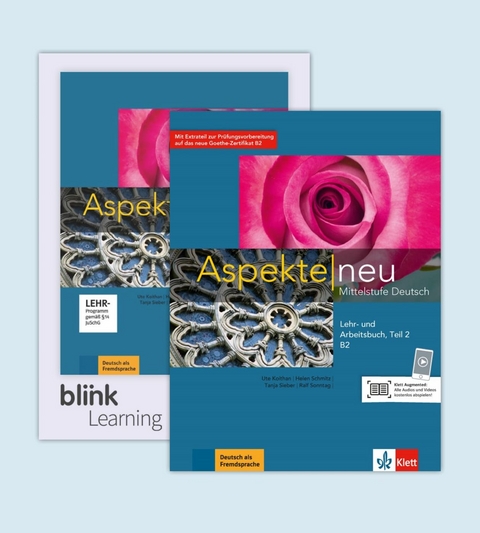 Aspekte neu B2 - Teil 2 - Media Bundle BlinkLearning - Ute Koithan, Tanja Mayr-Sieber, Helen Schmitz, Ralf Sonntag, Ralf-Peter Lösche, Ulrike Moritz