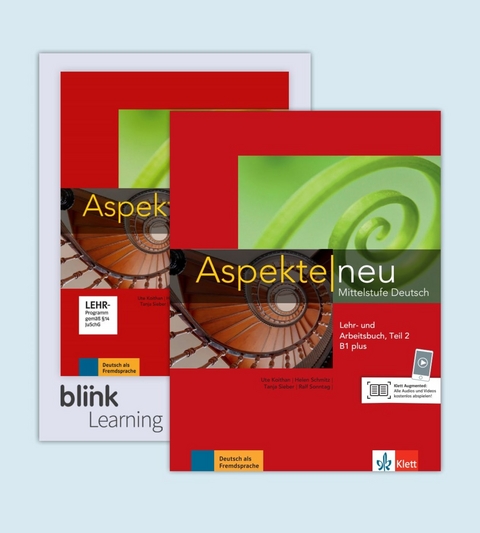 Aspekte neu B1 plus - Teil 2 - Media Bundle BlinkLearning - Ute Koithan, Tanja Mayr-Sieber, Helen Schmitz, Ralf Sonntag, Ralf-Peter Lösche, Ulrike Moritz