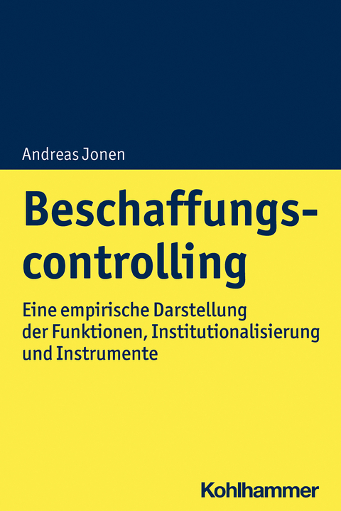 Beschaffungscontrolling - Andreas Jonen