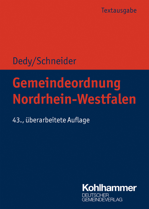 Gemeindeordnung Nordrhein-Westfalen - 