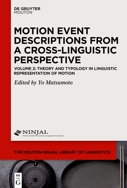 Motion Event Descriptions from a Cross-Linguistic Perspective / Theory and Typology - 